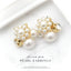 結婚式 アクセサリー パール イヤリング ピアス お出かけ 二次会 お呼ばれ イミテーションパール クリスタルビジュー パーティー パーティードレス通販TwinkleGIrls