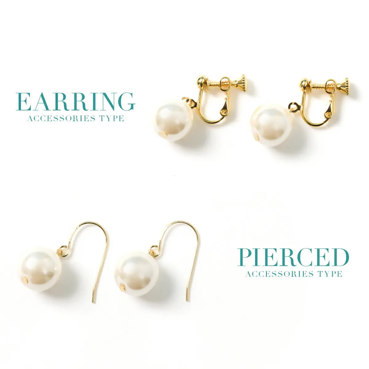 結婚式アクセサリーパールネックレスピアスイヤリングイミテーションパールセットアクセ