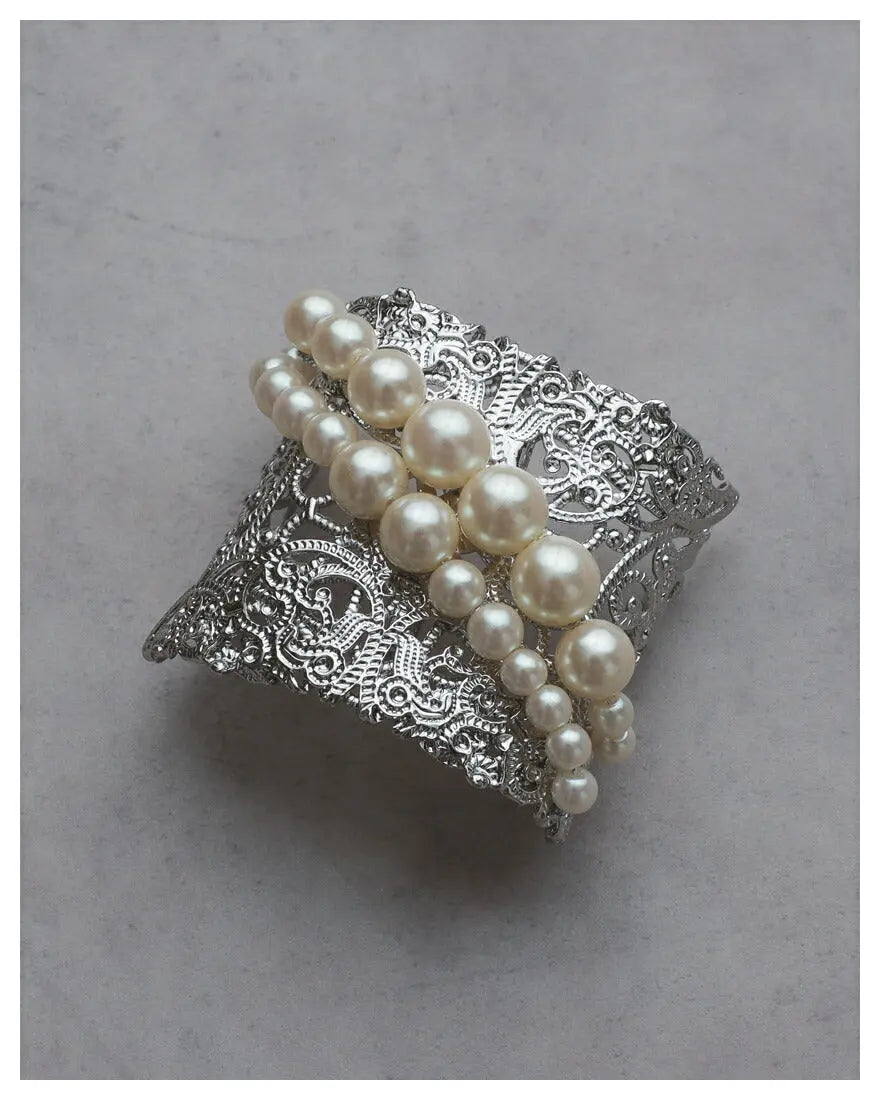 ヘアアクセサリー結婚式パールUピンアクセサリーヘアアクセサリーゲストパーティーヘアアクセゴールドお呼ばれ二次会