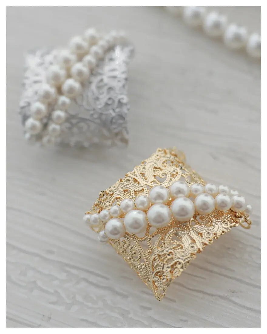 ヘアアクセサリー結婚式パールUピンアクセサリーヘアアクセサリーゲストパーティーヘアアクセゴールドお呼ばれ二次会