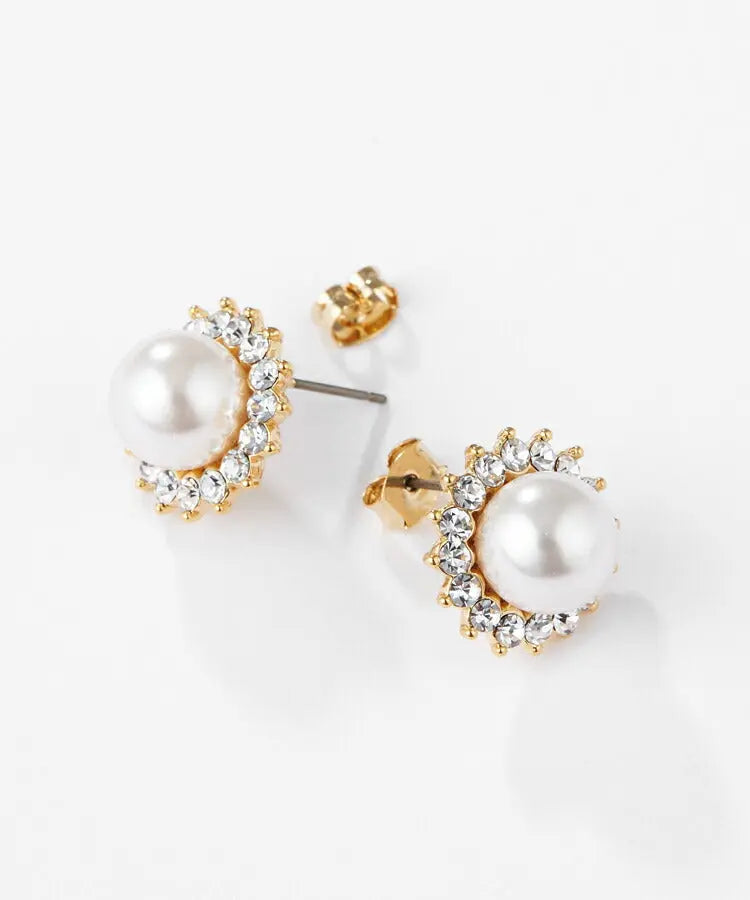 ピアス イヤリング 9mmパール 結婚式 お呼ばれ パーティー対応 レディース フォーマルアクセサリー シンプル ゴールド/シルバー accessory0053 パーティードレス通販TwinkleGIrls