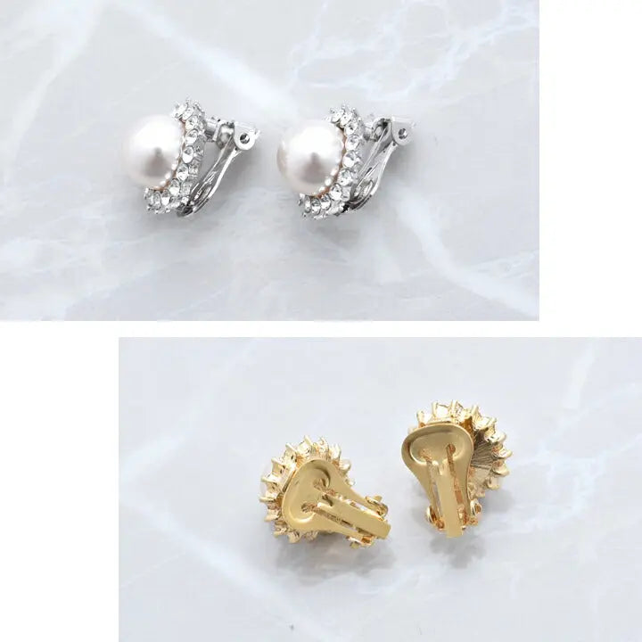 ピアス イヤリング 9mmパール 結婚式 お呼ばれ パーティー対応 レディース フォーマルアクセサリー シンプル ゴールド/シルバー accessory0053 パーティードレス通販TwinkleGIrls