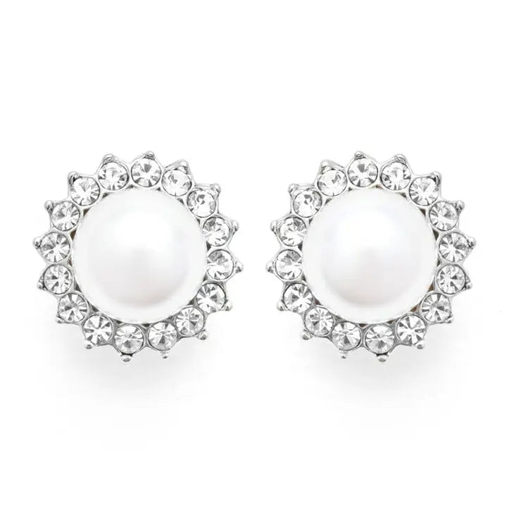 ピアス イヤリング 9mmパール 結婚式 お呼ばれ パーティー対応 レディース フォーマルアクセサリー シンプル ゴールド/シルバー accessory0053 パーティードレス通販TwinkleGIrls