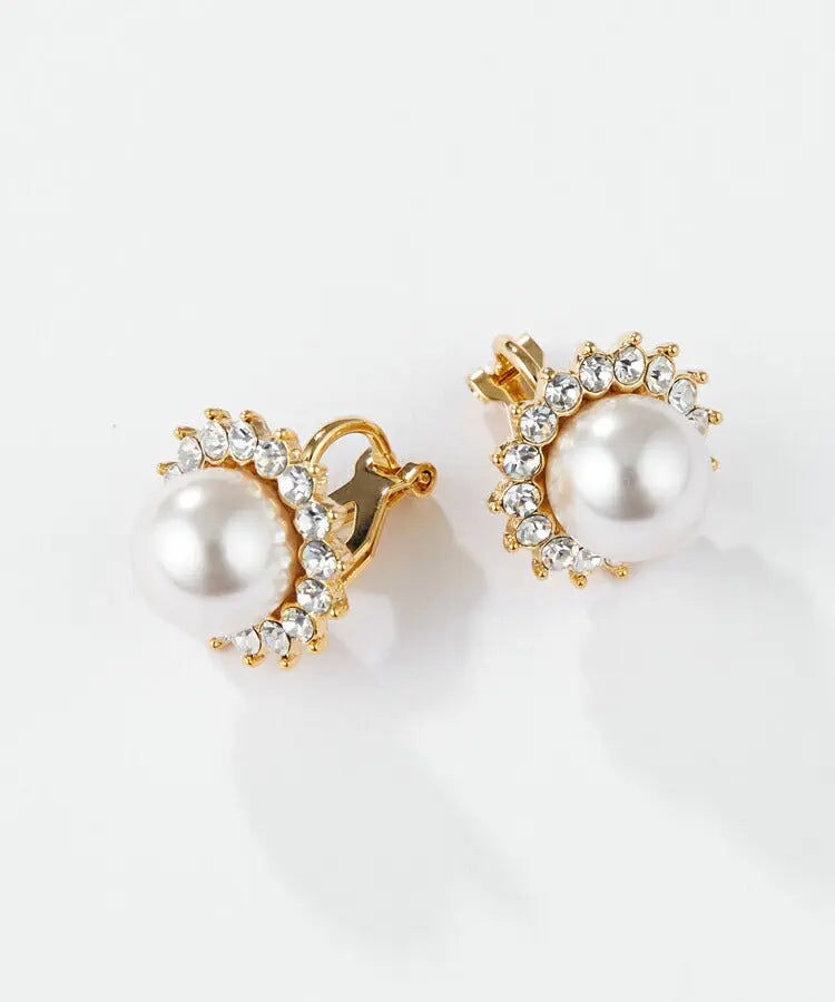 アクセサリー結婚式ピアス/イヤリングパールパーティーゴージャス一粒パールレディースフォーマル9mmウェディングシンプルボリュームパールイヤリング