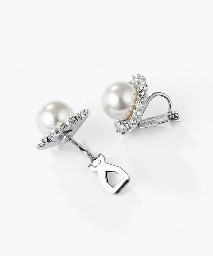 ピアス イヤリング 9mmパール 結婚式 お呼ばれ パーティー対応 レディース フォーマルアクセサリー シンプル ゴールド/シルバー accessory0053 パーティードレス通販TwinkleGIrls