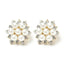 アクセサリー結婚式ピアス/イヤリングパールパーティーゴージャス粒パールレディースフォーマル5.5mmウェディングシンプルボリュームパールイヤリング