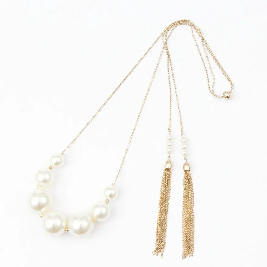 結婚式ネックレスお呼ばれアクセサリーセット可能パーティーパールパールネックレス