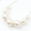 結婚式ネックレスお呼ばれアクセサリーセット可能パーティーパールパールネックレス