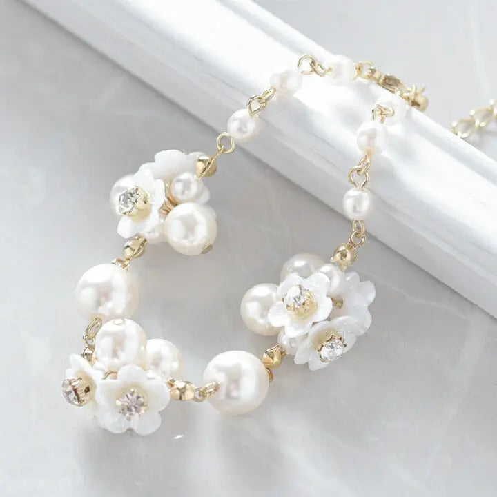 ブレスレット結婚式パール