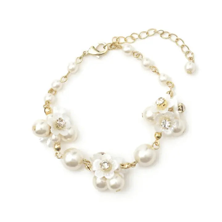 ブレスレット結婚式パール