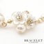 ブレスレット結婚式パール