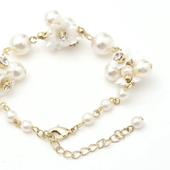 ブレスレット結婚式パール