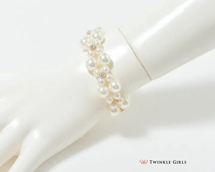 ブレスレット結婚式パール
