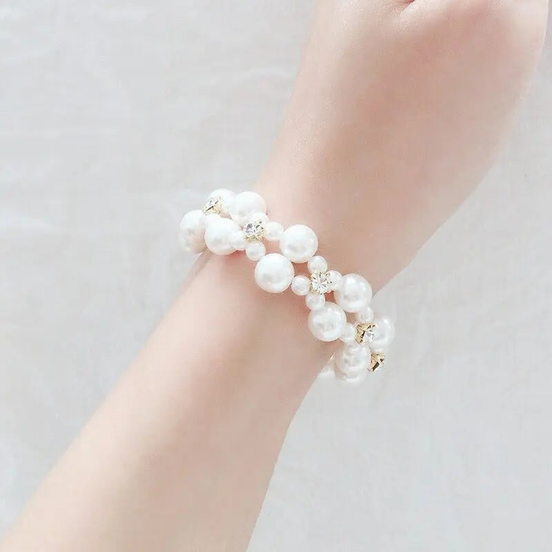 ブレスレット結婚式パール