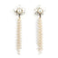 結婚式アクセサリーパーティーイヤリングピアスパールタッセルレディースイヤリング耳飾りフォーマルシンプルボリュームお呼ばれ