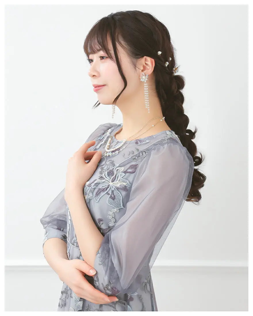 結婚式アクセサリーパーティーイヤリングピアスパールタッセルレディースイヤリング耳飾りフォーマルシンプルボリュームお呼ばれ