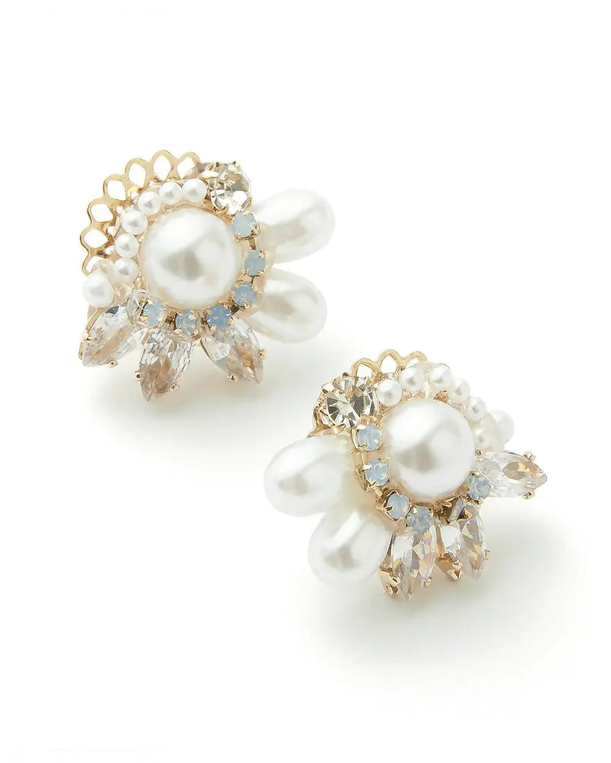 イヤリングピアス結婚式アクセサリーパール大ぶりおしゃれ上品華奢謝恩会入園式入学式卒園式