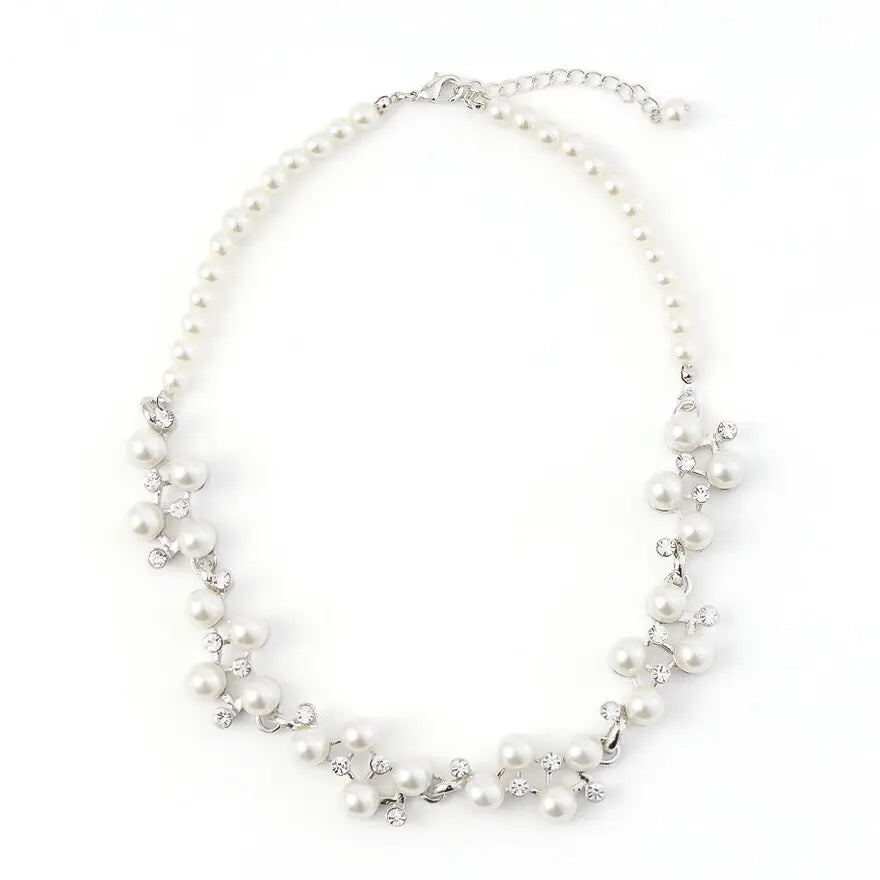 ネックレス結婚式アクセサリーパールパールネックレスおしゃれ上品華奢謝恩会入園式入学式卒園式