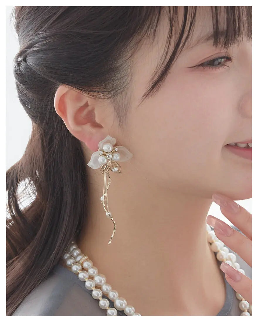 結婚式ネックレスお呼ばれアクセサリーセット可能パーティーパールパールネックレス3WAY