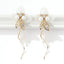 結婚式ピアス大ぶりイヤリングお呼ばれアクセサリーセット可能パーティーパール揺れる