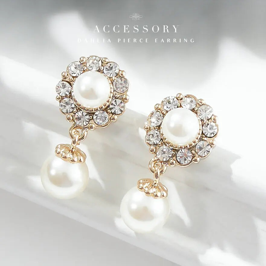 結婚式ネックレスお呼ばれアクセサリーセット可能パーティーパールパールネックレス3WAY