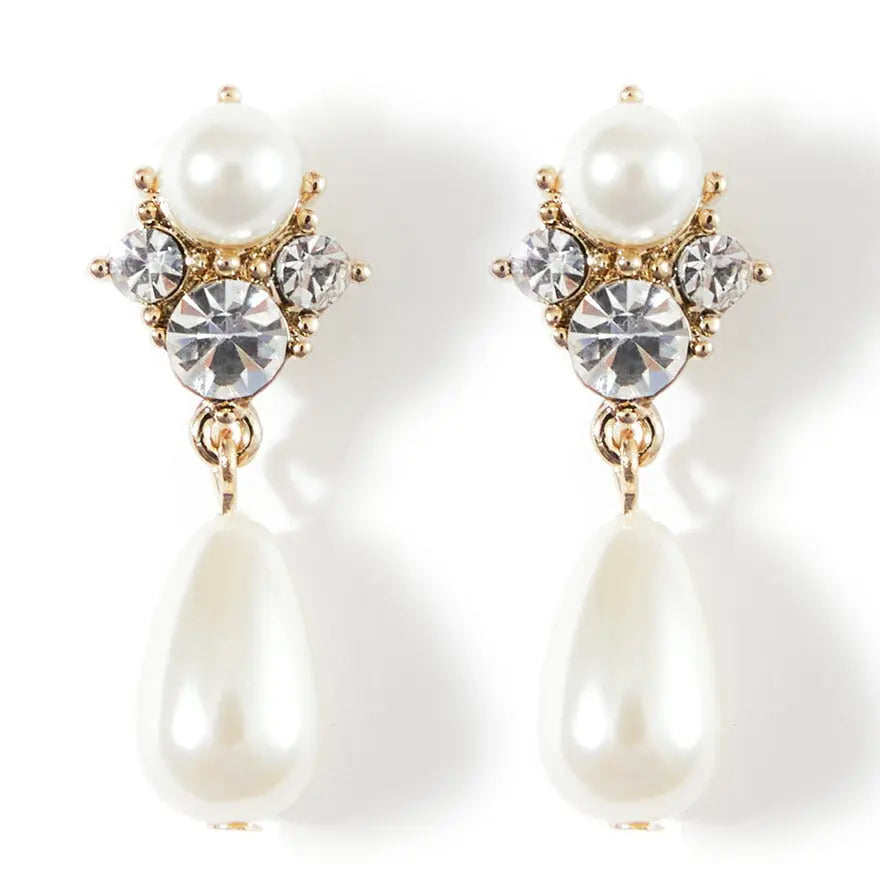 結婚式ネックレスお呼ばれアクセサリーセット可能パーティーパールパールネックレス3WAY