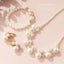 結婚式ネックレスお呼ばれアクセサリーセット可能パーティーパールパールネックレス