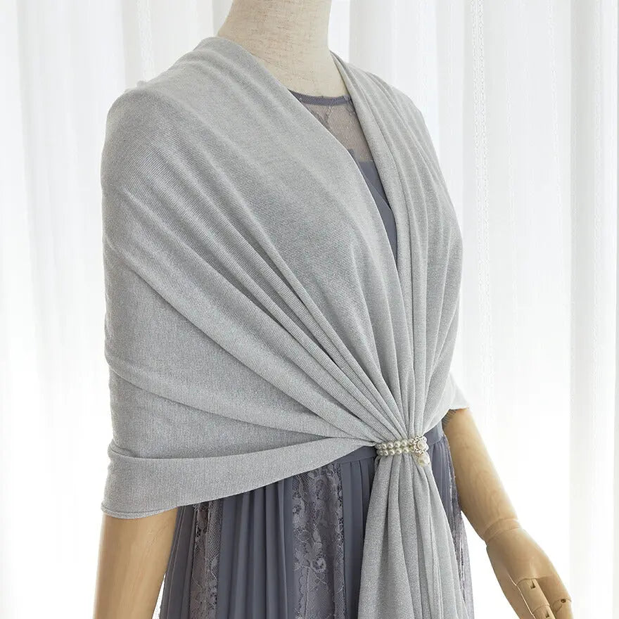 ショール留めゴムバンド結婚式お呼ばれアクセサリーストール留めパーティー