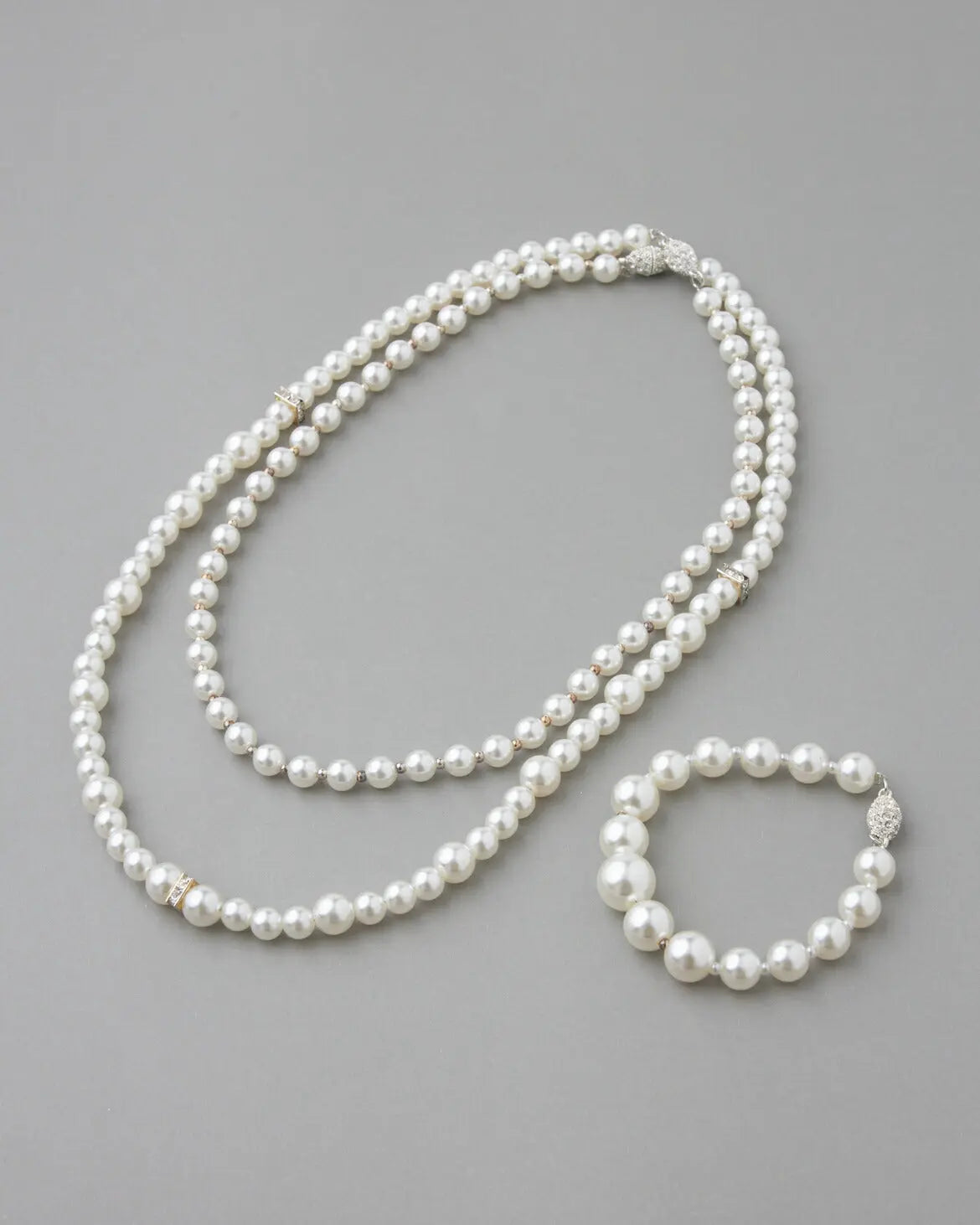 ネックレス 結婚式 ロング マルチウェイ パール アクセサリー マグネット パーティー ゴージャス ショート レディース  チェーン ウェディング シンプル ボリューム パールネックレス パーティードレス通販TwinkleGIrls