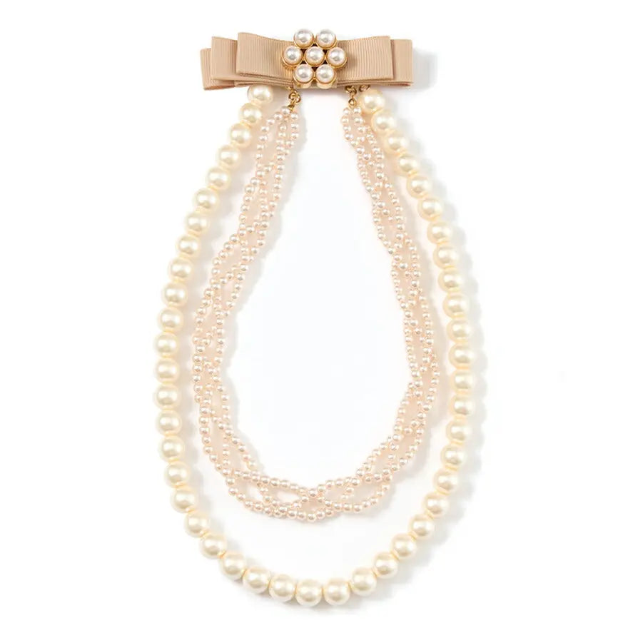 結婚式ネックレスnecklaceアクセサリーパールネックレスパール結婚式お呼ばれ