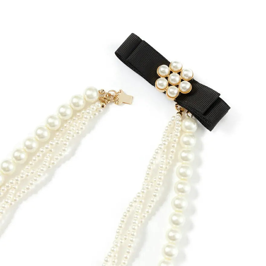 結婚式ネックレスnecklaceアクセサリーパールネックレスパール結婚式お呼ばれ