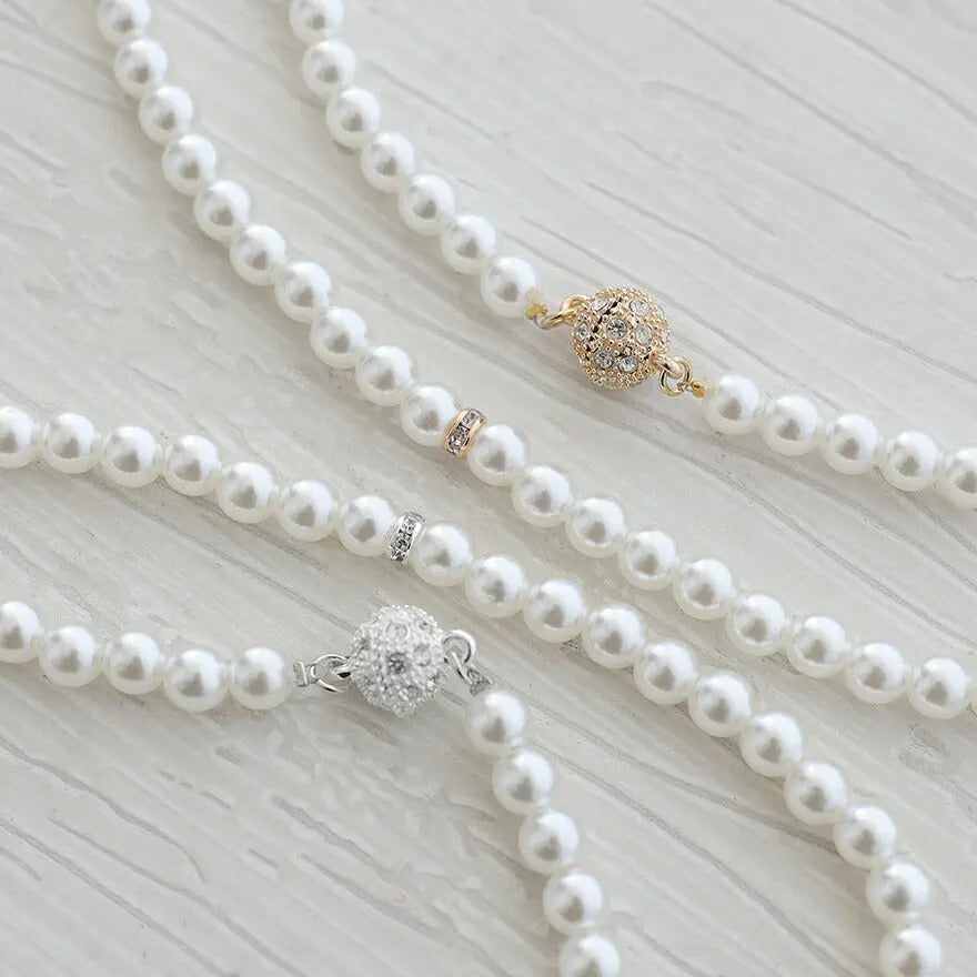 ネックレス結婚式パールアクセサリーロング長めパーティーシンプルレディース2連100cm2WAYウェディングパールネックレス