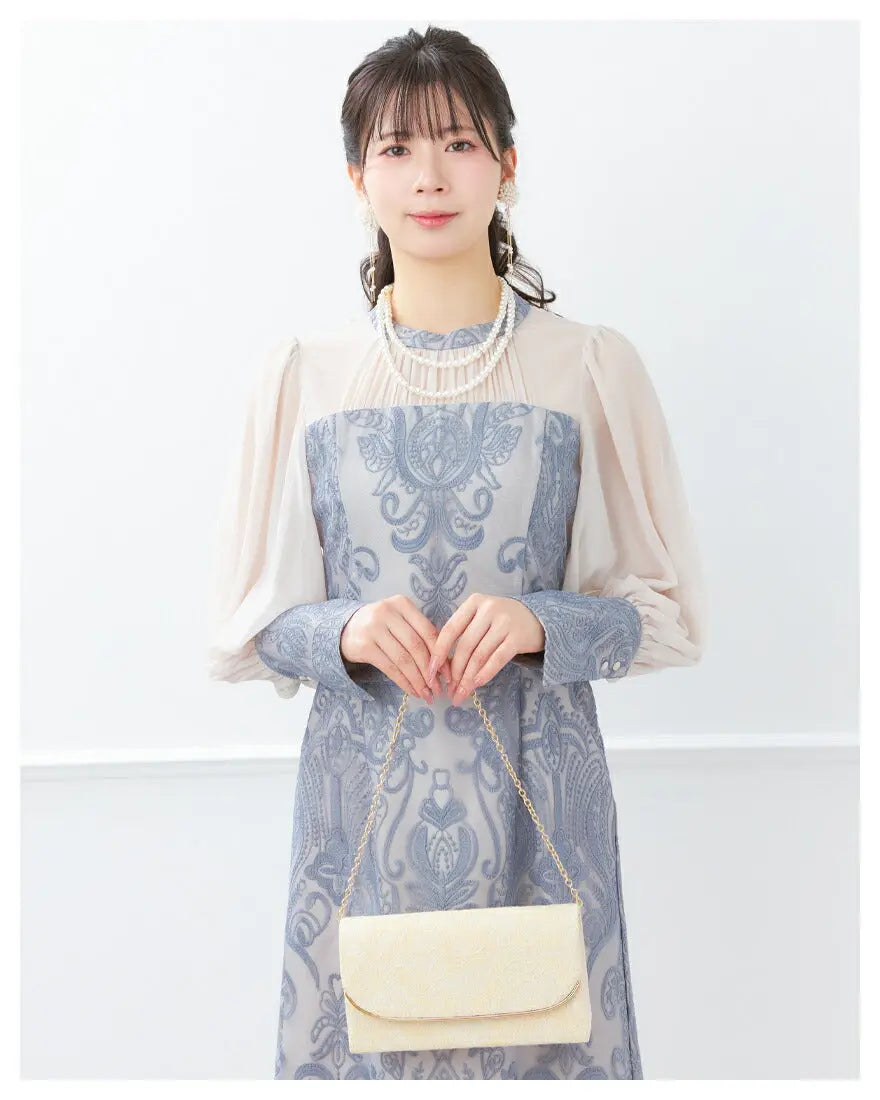 ネックレス結婚式パールアクセサリーロング長めパーティーシンプルレディース2連100cm2WAYウェディングパールネックレス