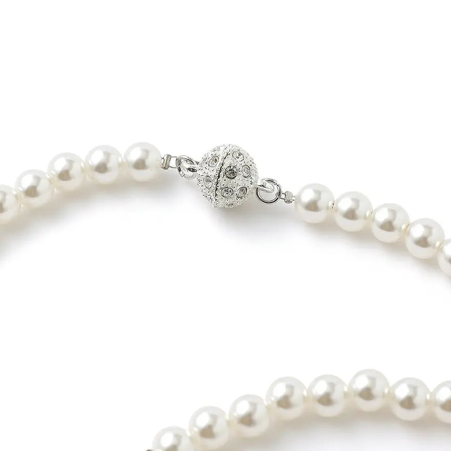 ネックレス結婚式パールアクセサリーロング長めパーティーシンプルレディース2連100cm2WAYウェディングパールネックレス