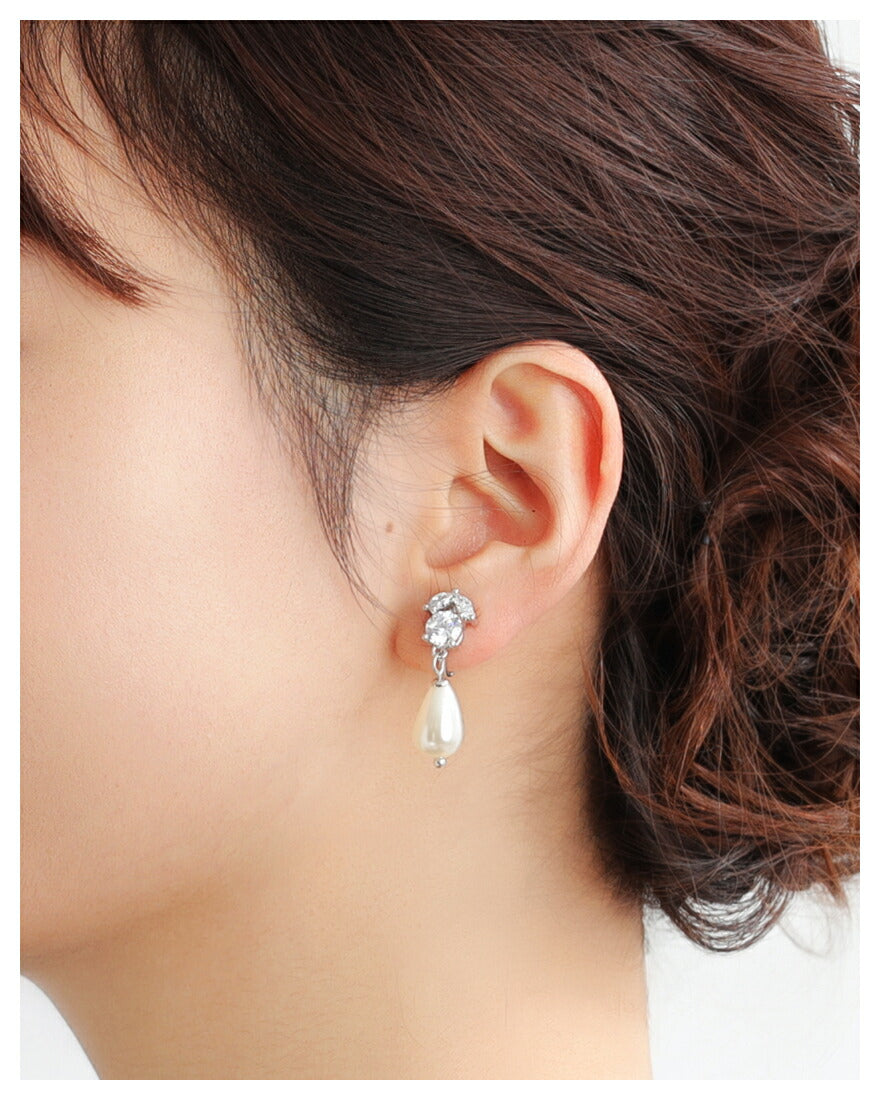 ヘアアクセサリー結婚式パールUピンアクセサリーヘアアクセサリーゲストパーティーヘアアクセゴールドお呼ばれ二次会