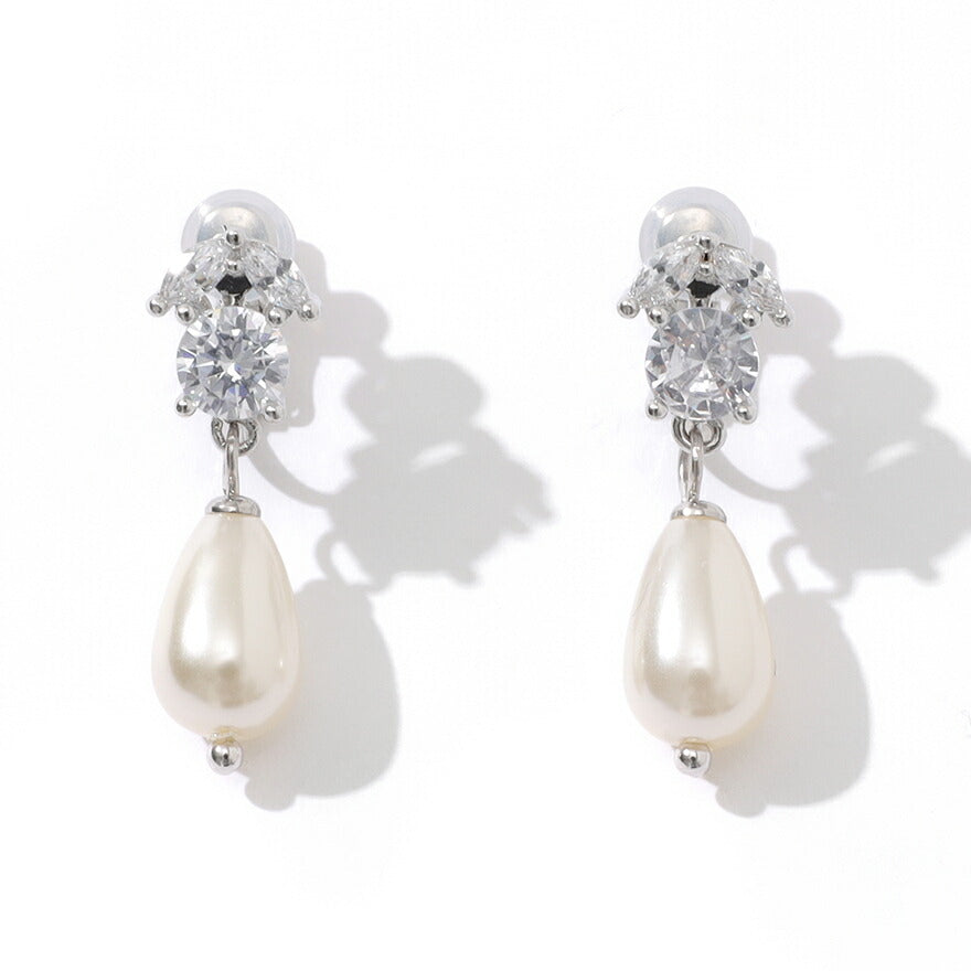 ヘアアクセサリー結婚式パールUピンアクセサリーヘアアクセサリーゲストパーティーヘアアクセゴールドお呼ばれ二次会