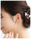 ヘアアクセサリー結婚式パールUピンアクセサリーヘアアクセサリーゲストパーティーヘアアクセゴールドお呼ばれ二次会