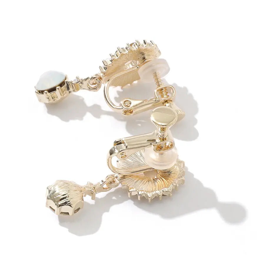 ヘアアクセサリー結婚式パールUピンアクセサリーヘアアクセサリーゲストパーティーヘアアクセゴールドお呼ばれ二次会