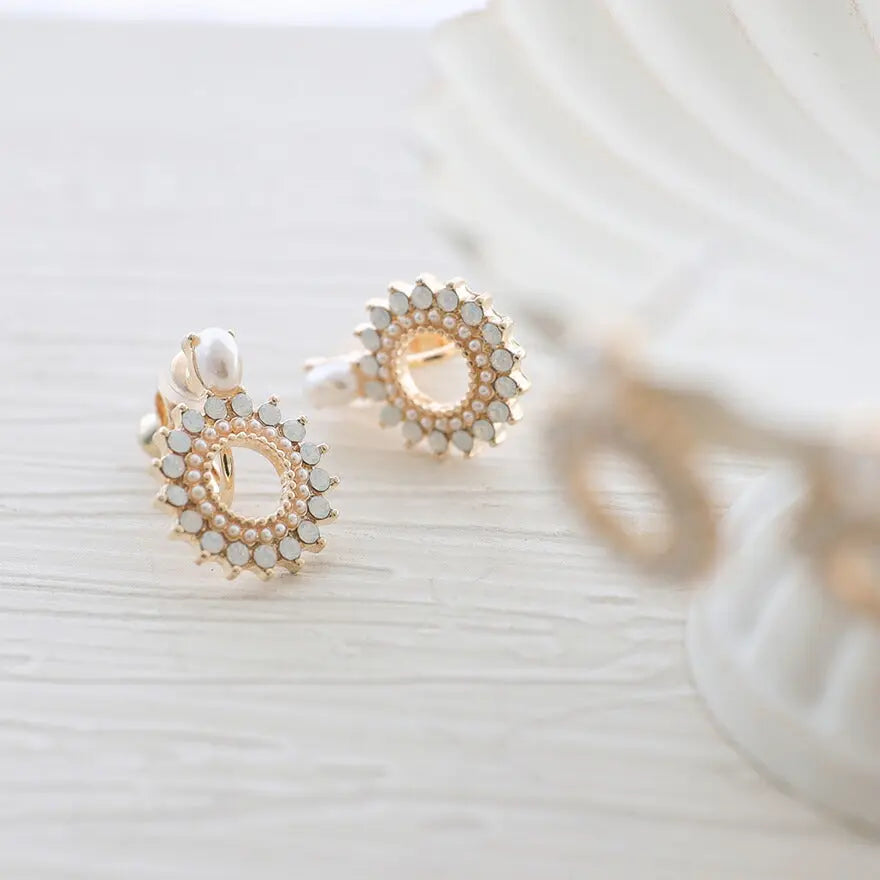 ヘアアクセサリー結婚式パールUピンアクセサリーヘアアクセサリーゲストパーティーヘアアクセゴールドお呼ばれ二次会