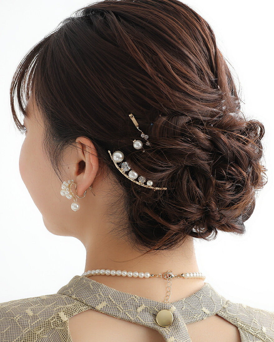 ネックレス結婚式パールアクセサリーパーティーゴージャスショートレディース2連50cm2WAYウェディングシンプルボリュームパールネックレス