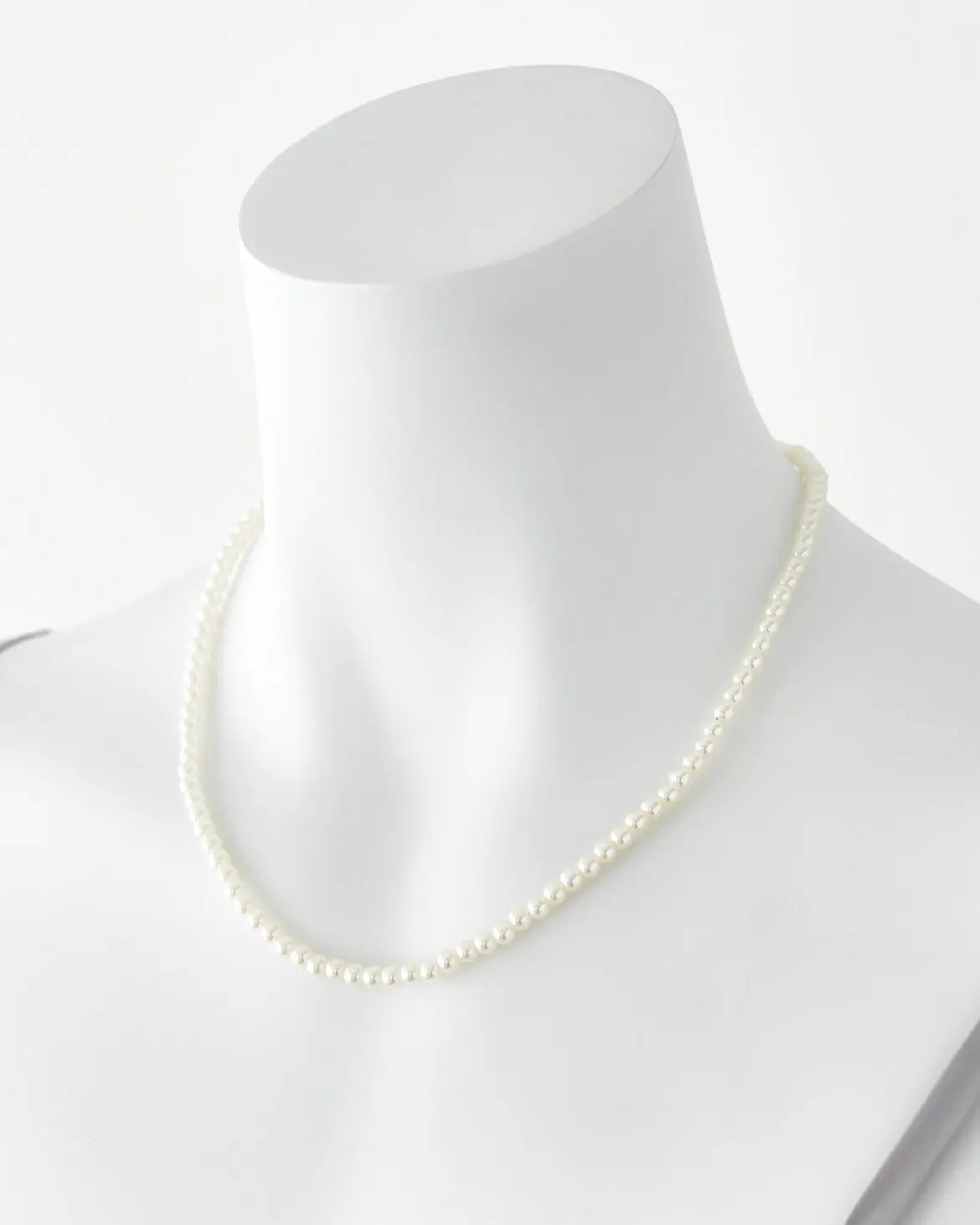 ネックレス結婚式パールアクセサリーパーティーゴージャスショートレディース2連50cm2WAYウェディングシンプルボリュームパールネックレス