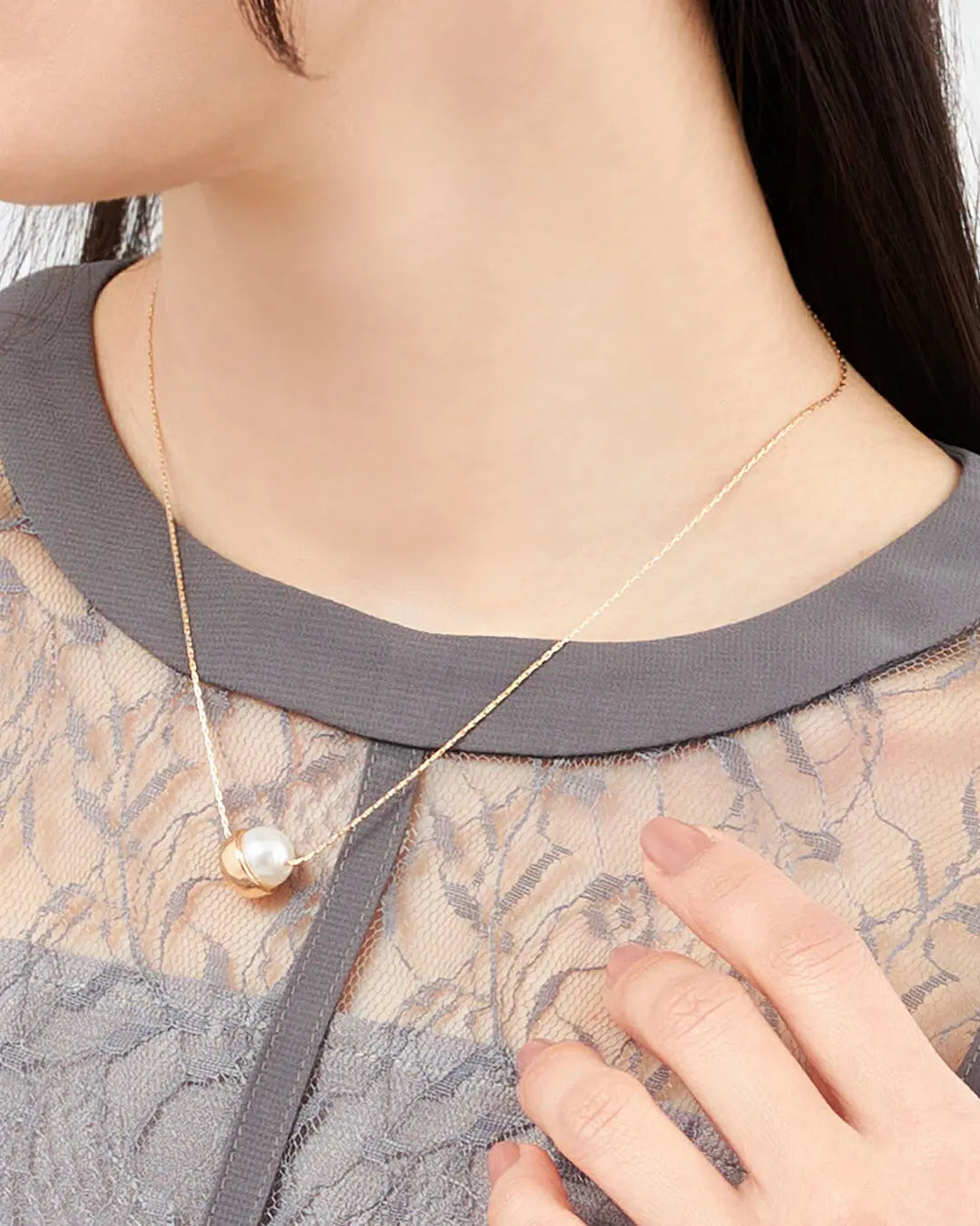 ネックレス結婚式パールアクセサリーパーティーゴージャスショートレディース2連50cm2WAYウェディングシンプルボリュームパールネックレス