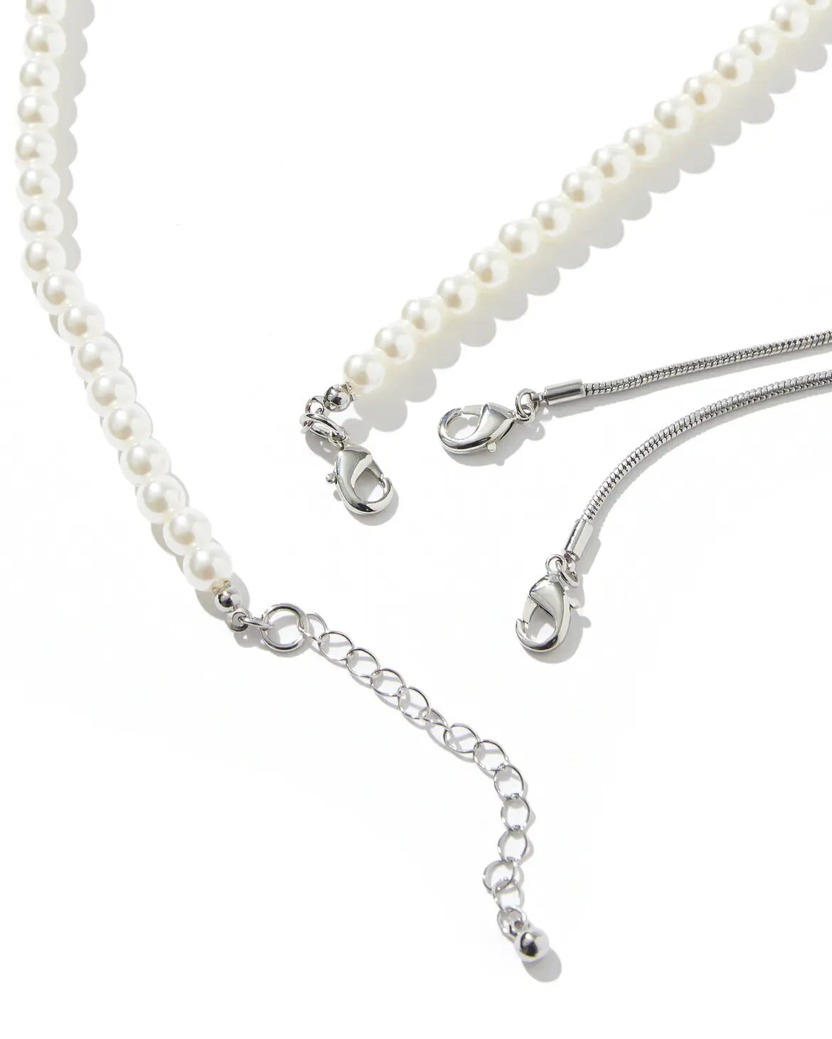 結婚式 ネックレス パール 3WAY お呼ばれ 披露宴 成人式 二次会 謝恩会 ショート レディース パーティー ゴージャス パールネックレス パーティードレス通販TwinkleGIrls