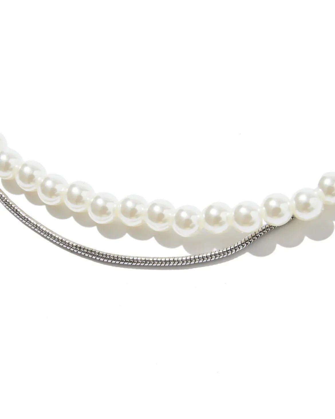 ネックレス結婚式パールアクセサリーパーティーゴージャスショートレディース2連50cm2WAYウェディングシンプルボリュームパールネックレス