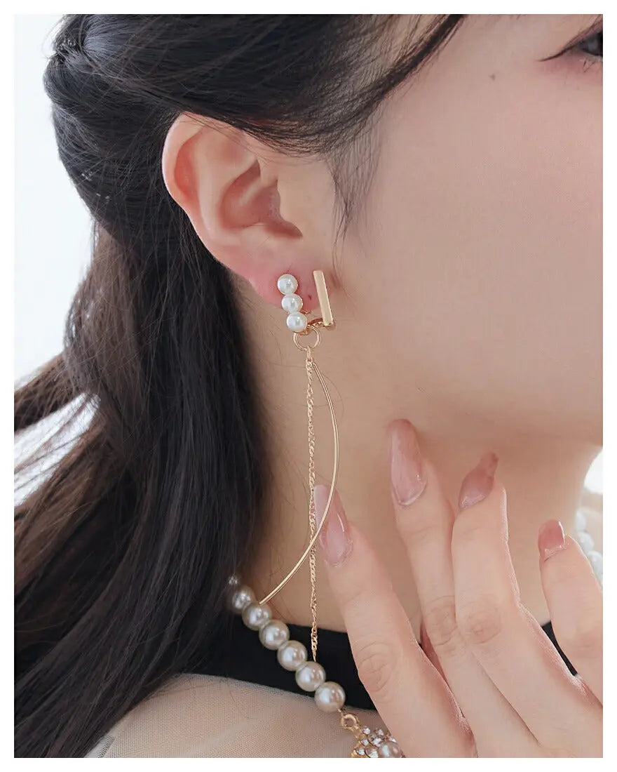 ヘアアクセサリー結婚式パールUピンアクセサリーヘアアクセサリーゲストパーティーヘアアクセゴールドお呼ばれ二次会