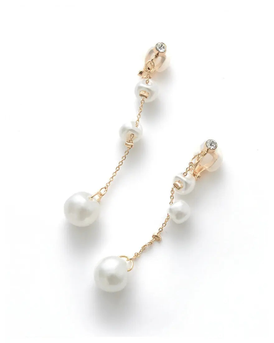 ヘアアクセサリー結婚式パールUピンアクセサリーヘアアクセサリーゲストパーティーヘアアクセゴールドお呼ばれ二次会