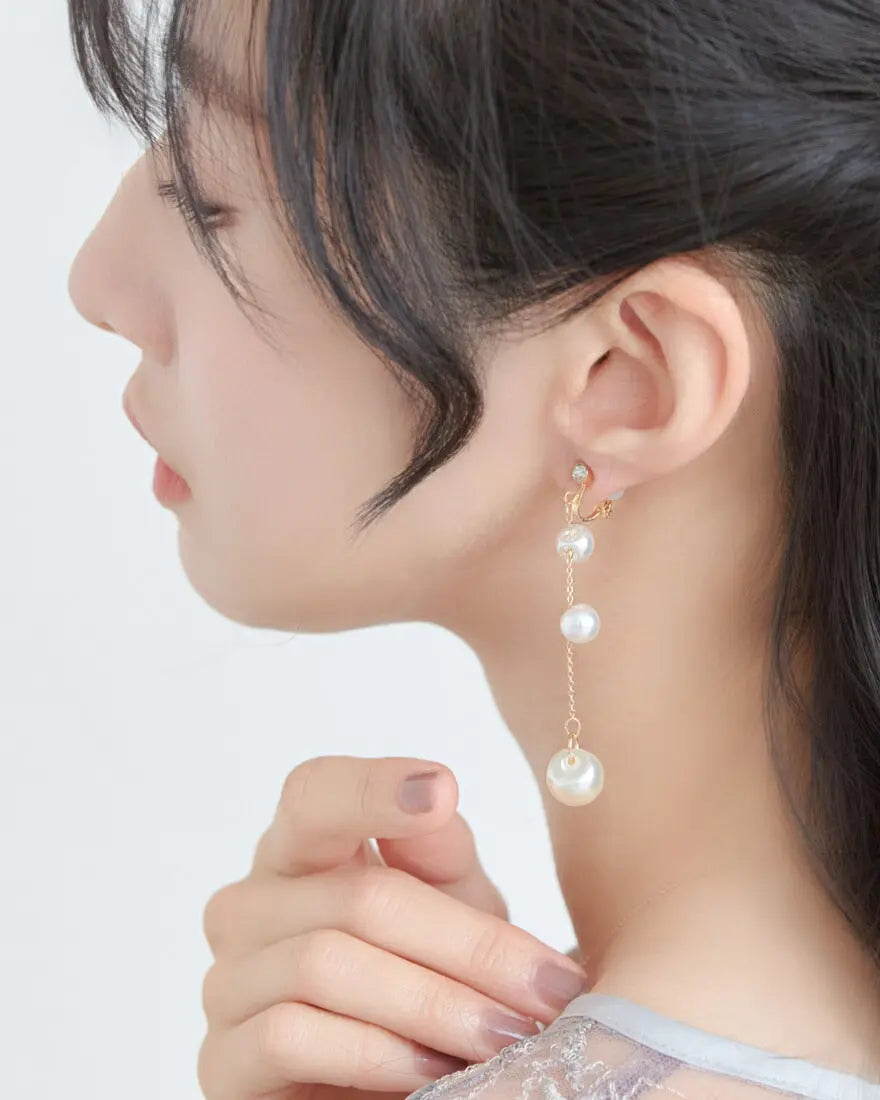 ヘアアクセサリー結婚式パールUピンアクセサリーヘアアクセサリーゲストパーティーヘアアクセゴールドお呼ばれ二次会