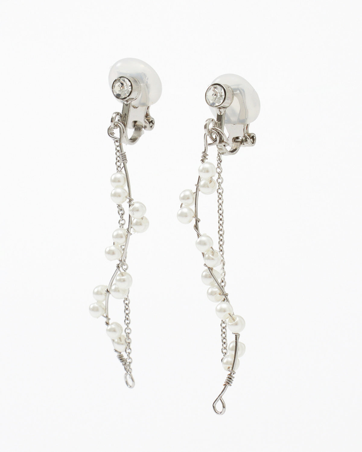 ヘアアクセサリー結婚式パールUピンアクセサリーヘアアクセサリーゲストパーティーヘアアクセゴールドお呼ばれ二次会