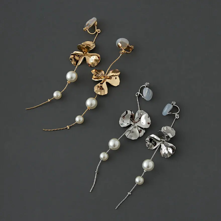 ヘアアクセサリー結婚式パールUピンアクセサリーヘアアクセサリーゲストパーティーヘアアクセゴールドお呼ばれ二次会