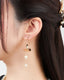 イヤリング 結婚式 アクセサリー パール 揺れる お呼ばれ 大ぶり ゲスト 二次会 お花 メタルパーツ パーティー ボリューム パーティードレス通販TwinkleGIrls
